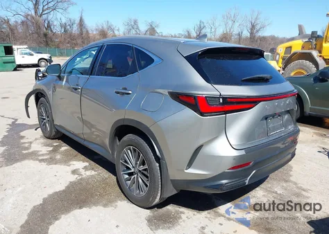 2025 Lexus Nx 350 from USA, damaged, VIN 2T2AGCEZ6SC070955